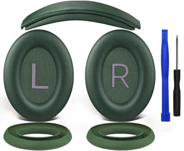 【送料無料】SOULWIT イヤーパッド + ヘッドバンド + イヤーパッドカバー for Bose QuietComfort 45 (QCの通販は