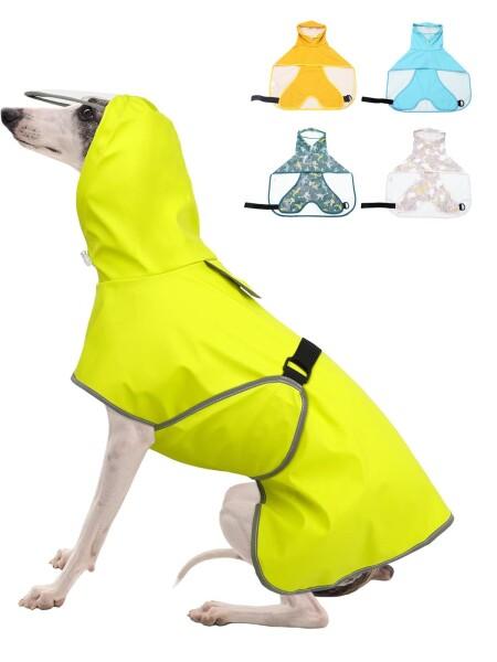 【送料無料】GIIPET-犬用レインコート 2WAYペット用レインコート 犬 猫 完全防水 速乾 犬ドッグカッパ ポンチョ 梅雨対策 透明帽