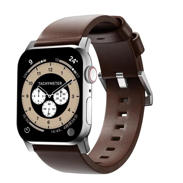 【送料無料】(SIMON) アップルウォッチ 栃木 レザー バンド | AppleWatch 本革 | 職人仕上げ | 44mm/45mm/の通販は 7,110円