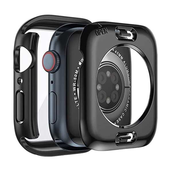 【送料無料】YUGYUG 対応 アップルウォッチ カバー Series 10 アップルウォッチ ケース PC素材 IP68 防水ケース 36