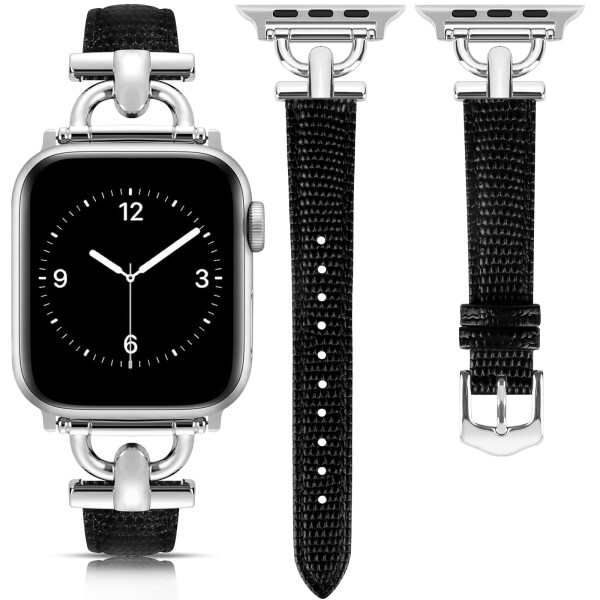 【送料無料】コンパチブル アップルウォッチ バンド スリムレザー製 Apple Watch バンド レディース 女性 iWacth Seri