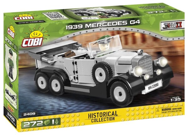 【送料無料】Cobi Historical Collection #2409 1939 M.ベンツ G4 (WWIIドイツ軍)1/35スケー