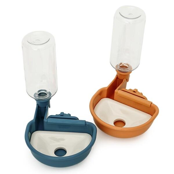 【送料無料】Refoiner 犬 水飲み器 給水器 猫 水飲み器ペット自動給水器 犬 給水ボトル 犬のみずのみ器こぼれない ゲージ用犬用水入 その他食器・給餌器・給水器