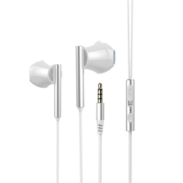 送料無料】イヤホン 有線イヤホン 3.5mmジャックHIFI音質 音量調整 重