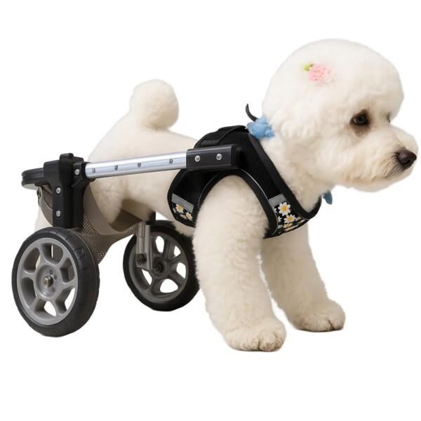 【送料無料】犬用車椅子 犬用歩行器 ペット車椅子 2輪歩行補助 車椅子 犬用 歩行補助 ハーネス 後ろ足 ペット 小型犬 中型犬 大型犬 車