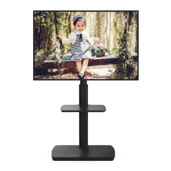 【送料無料】AOCKOS テレビスタンド 壁寄せスタンド ロータイプ 32-65インチ対応 首振り チルト機能 高さ調節 耐荷重40kg ブ