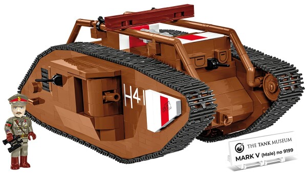 【送料無料】COBI ヒストリカルコレクション グレートウォーマークV (オス) No.9199 戦車