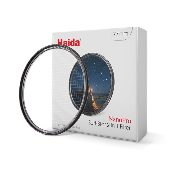 【送料無料】Haida NanoPro Soft-Star 2 in 1 Filter (77mm)