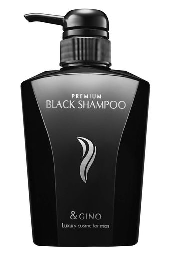【送料無料】&GINO 頭皮ケア プレミアムブラックシャンプー 400ML【 スカルプ 男性用 メンズ 】