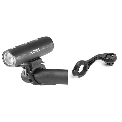 【送料無料】XOSS 自転車 ライトセット3200MAH大容量 LED ロードバイク ライト マウント 防水 USB充電式高輝度1200ルー