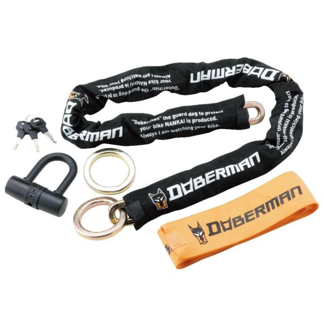 【送料無料】ドーベルマン(DOBERMAN) バイク チェーンロック (Uロック・アシストリング付) DBL-005の通販は