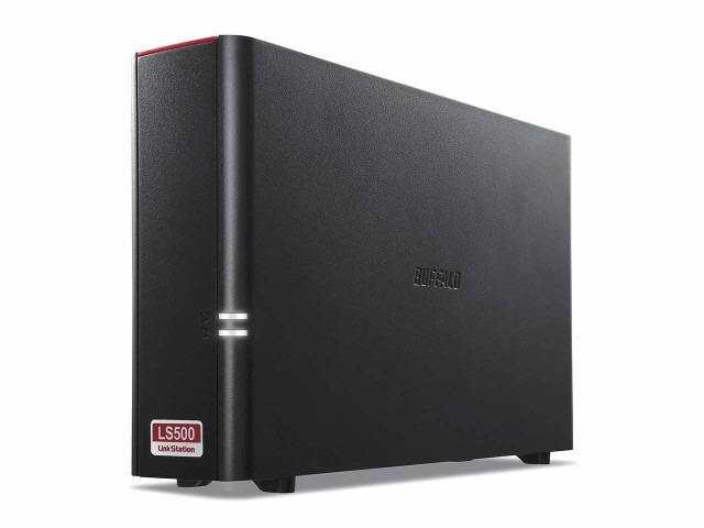 バッファロー BUFFALO NAS スマホ/タブレット/PC対応/ブラック ネットワークHDD 2TB LS510D0201G 【同時アクセスでも快適な高速モデル】の通販は 23,290円