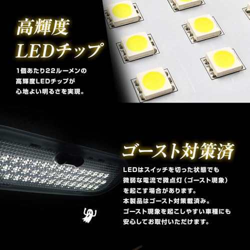 スフィアライト インプレッサスポーツ / インプレッサG4 / XV 専用 LEDルームランプセット 専用設計 6500K ホワの通販は
