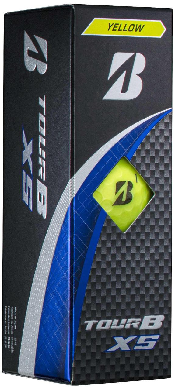 BRIDGESTONE(ブリヂストン)ゴルフボール TOUR B XS 2024年モデル 12球入 イエロー S4YXJの通販は