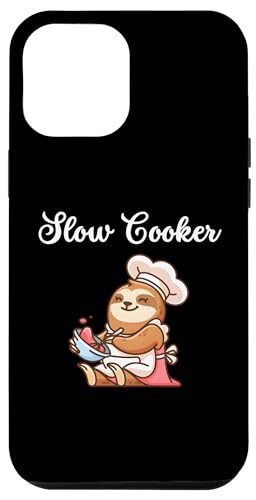 iPhone 15 Plus Funny Slow cooker スロークッカー スロークッキング ナマケモノ シェフ 面白い料の通販は