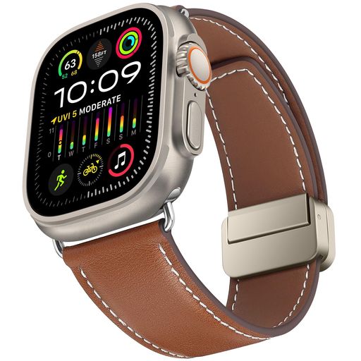 【送料無料】[HITZEE] BAND コンパチブル APPLE WATCH バンド 49MM 45MM 44MM 42MM、磁気留め金付き