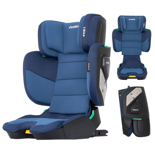 送料無料】JOVIKIDS 折りたたみのジュニアシート ISOFIX、I-SIZE