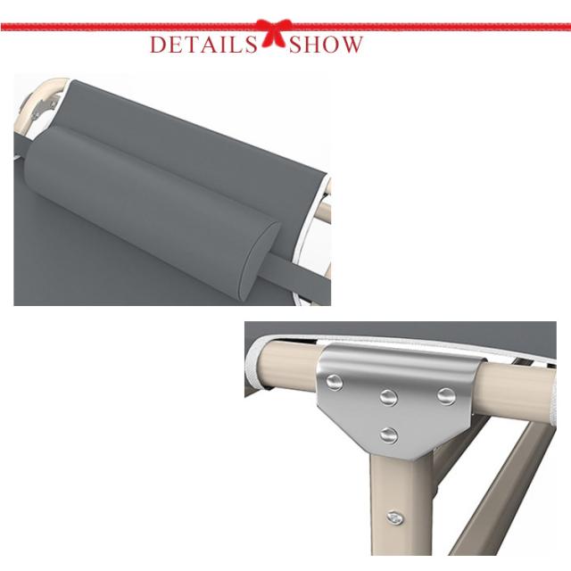 折りたたみベッド 組立不要 68×190cm 折りたたみ ベッド シングル ワイド 三つつ折り 完成品 簡易 ベッド リクライニング コンパクト 収納 スチール パイプベッド 頑丈 軽量 通気性 スリム 省スペース 来客用 アウトドア 庭 キャンプ コット_9