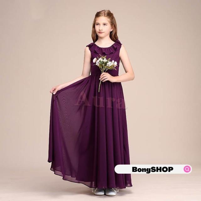 高級豪華ドレス キッズ ジュニア ワンピース フォーマル 結婚式 子供服 ロングドレス 子供ドレス フラワーガール ジュニアドレス 子どもドレス 発表会 結婚式_8