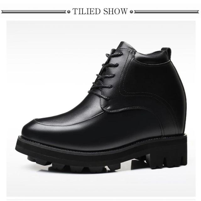 16cm身長アップ 背が高くなるシークレット シークレットシューズ 革靴 厚底 身長アップ 16cm 本革 レースアップ ビジネスシューズ 紳士靴 紐靴 超軽量 靴 シューズ レザーシューズ 結婚式 ドレスシューズ カジュアルシューズ 歩きやすい 防滑 滑りにくい 黒 ブラック_10