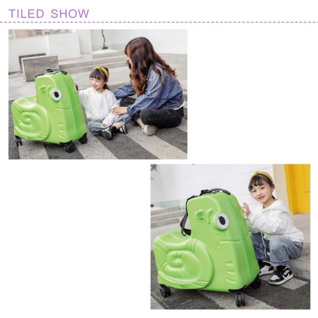 スーツケース 機内持ち込み 軽量 かわいい ssサイズ キャリーバッグ 座れる木馬形 おしゃれ 子供 キャリーケース 耐荷重80kg 1-6歳適用 suitcase 小型 旅行バッグ 修学旅行 国内旅行 日帰り_2