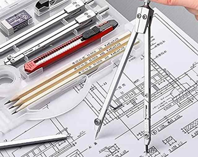 製図 製図セット コンパス 三角定規 製図台 海図 コンパスカッター