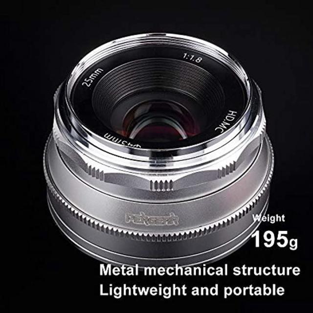 25mm F1.8 交換レンズ オリンパスとパナソニック用 マイクロフォー