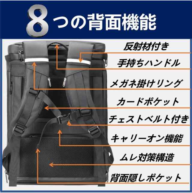 リュック ビジネスリュック メンズ リュックサック バックパック 大容量 防水 靴収納 MDM(ブラック519)の通販はau PAY マーケット -  スピード発送 クラッスラ(Crassula) au PAY マーケット店