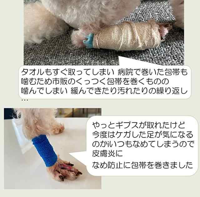 ペット用 くっつく包帯 犬 猫 バンテージ 多機能 怪我 傷舐め防止 保護 自着性伸縮包帯 ６個セット オレンジ の通販はau Pay マーケット スピード発送 リアプリ Reapri