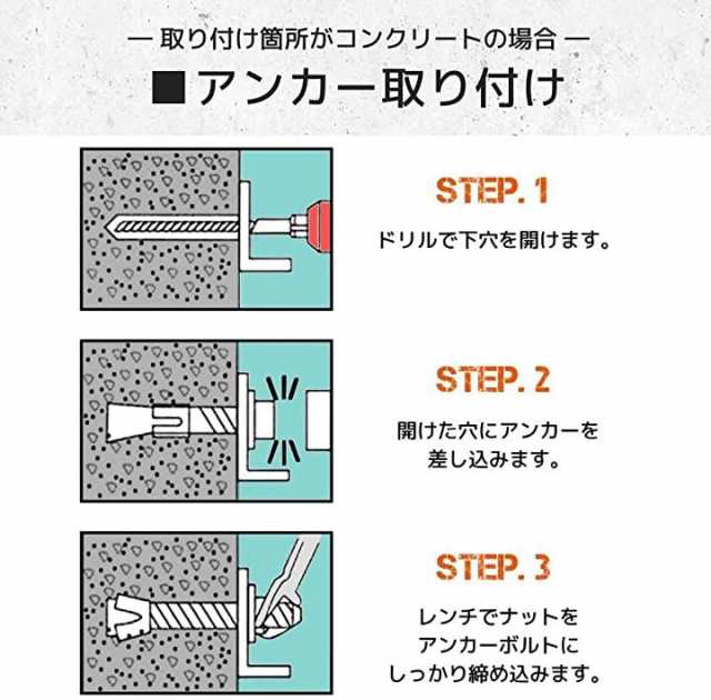 天井フック 90mm 耐荷重500kg ステンレス 吊り下げ金具 エアリアルヨガ ハンモック 固定タイプ の通販はau Pay マーケット ホリック