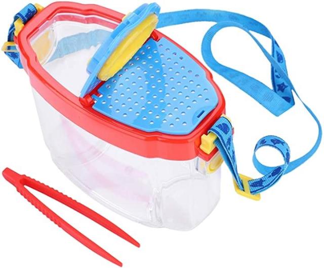 虫かご 昆虫ケース クリア 飼育ケース クワガタ カブトムシ 観察 レンズ付 レッド Sサイズ の通販はau Pay マーケット ふくはち