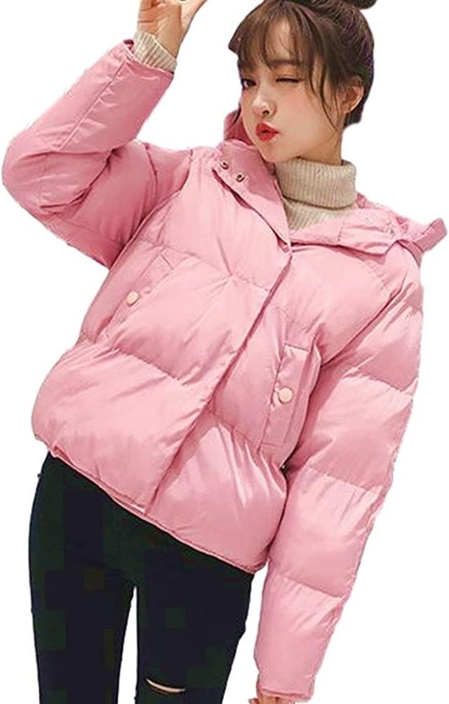 ピコチャーム ダウンジャケットレディースショート丈 ダウンコート防寒アウター冬春 桃 ピンク M の通販はau Pay マーケット ホリック