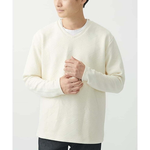 MKオム（MK homme）/Vネックカットソー/フクレジャガードの通販は 5,313円