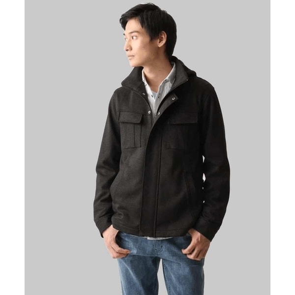 MKオム（MK homme）/【秋春兼用/洗える /ストレッチ】M−65ブルゾン / TEC EASY JERSEY