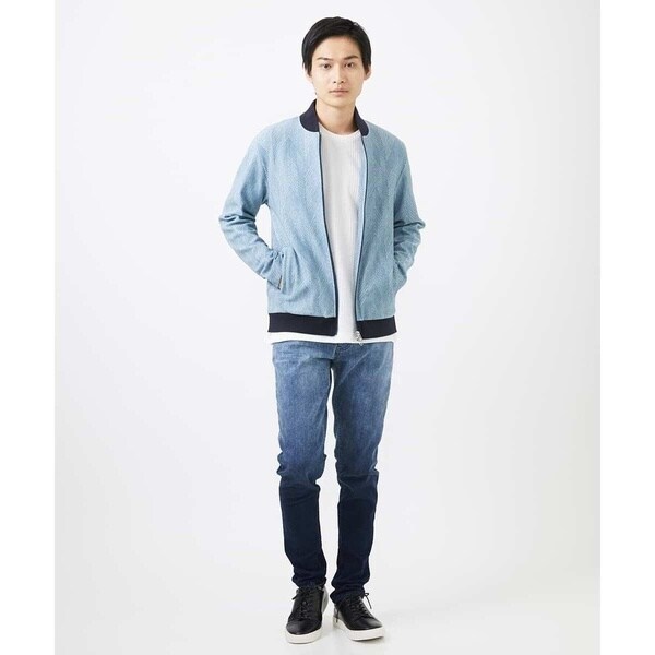 MKオム（MK homme）/【洗える】ダイヤジオメトリック柄ブルゾンの通販