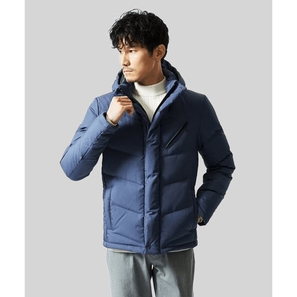 MKオム（MK homme）/【撥水/リサイクル素材】ECOペットWRツイル ダウンブルゾン