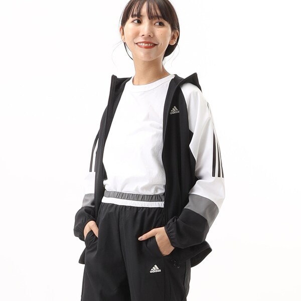 大人気お得 adidas アディダス W Team カラーブロック ウィンドパンツ EBT08 カラー カレッジネイビー サイズ J/OT リコメン堂  通販 PayPayモール