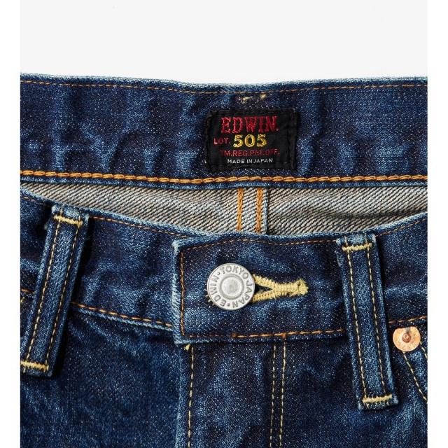 エドウィン（EDWIN）/505ZX 50sルーズストレートパンツ SELVAGE VINTAGE LOOSE STRAIGH_4