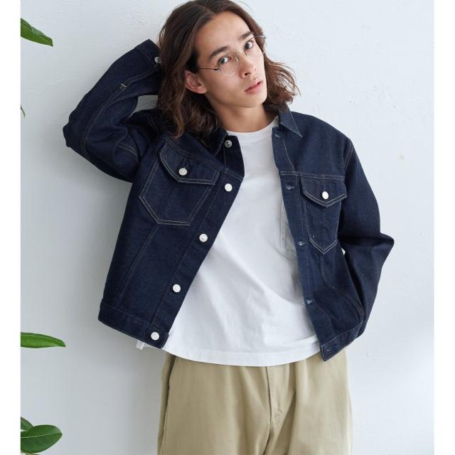 EDWIN ノーカラーデニムジャケット Gジャン 101 エドウィン EDWIN デニムジャケット gジャン エドウィン 「WEB限定」EDWIN