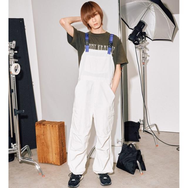エドウィン（EDWIN）/【WEB限定】STEP MARK バルーンオーバーオール