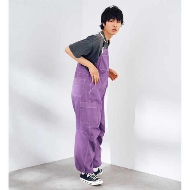 エドウィン（EDWIN）/【WEB限定】STEP MARK バルーンオーバーオール