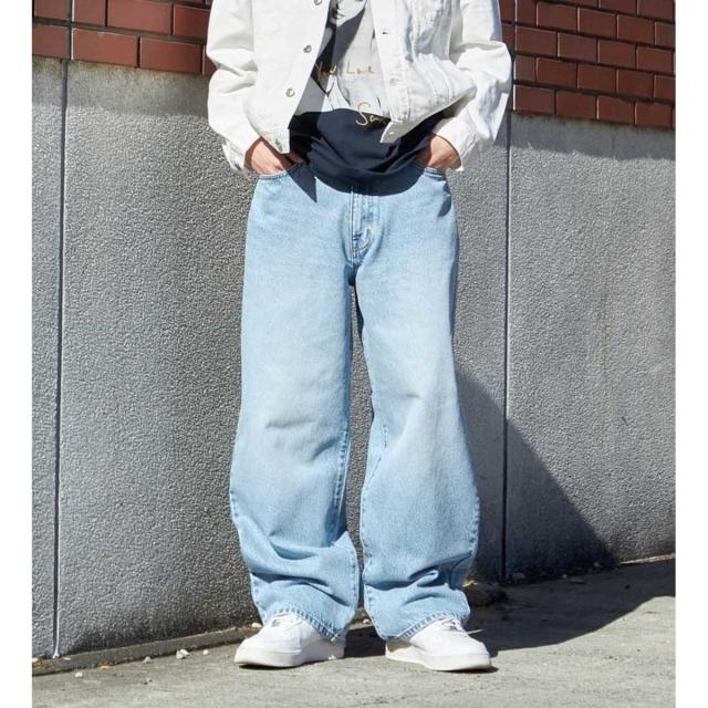 エドウィン（EDWIN）/ワイドストレート デニムパンツ バギージーンズ_5