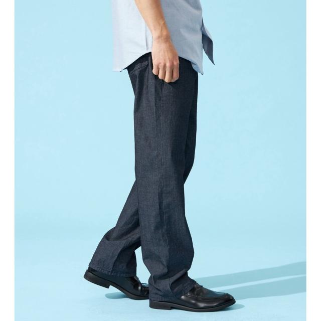 エドウィン（EDWIN）/【涼】COOL ルーズストレート ジーンズ デニムパンツ ドライタッチ 速乾_5