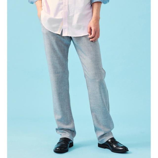エドウィン（EDWIN）/【涼】インターナショナルベーシック COOL スリム リネンライク トラウザー ドライタッチ 速乾