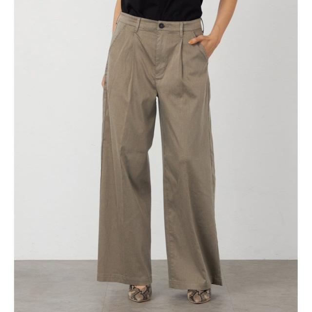 エドウィン（EDWIN）/【WEB・直営店舗限定】EDWIN LADIES キレカジ　ワイドスラックスパンツ【洗える・防シワ】