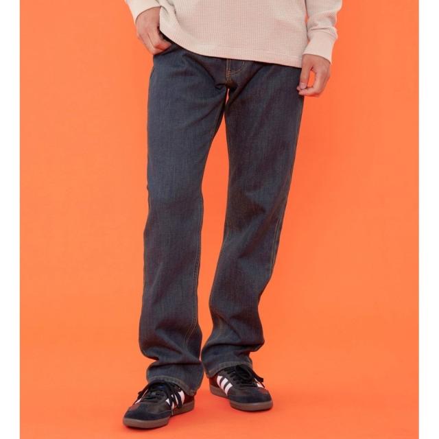 エドウィン（EDWIN）/【冬用】WILD FIRE 403 ふつうのストレート デニムパンツ ジーンズ 暖パンツ 裏起毛 保