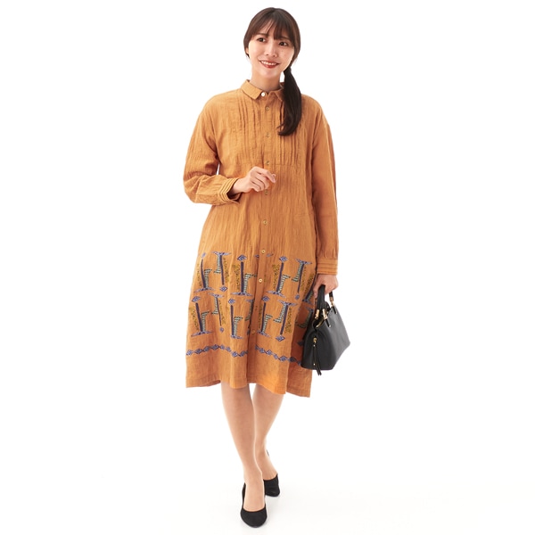 スーパーハッカ 月初めセール❣️スーパーハッカ 花柄 七分袖 ロング