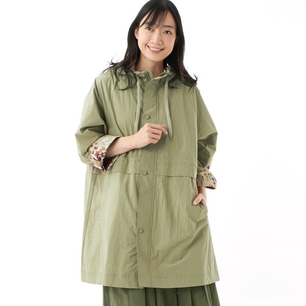 新品 Aラインコート SUPERHAKKA スーパーハッカ(SUPER HAKKA) レディース アウター・ジャケット