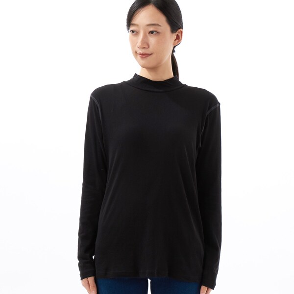 スーパーハッカ（SUPER HAKKA）/ロゴワンポイント刺繍 強撚天竺