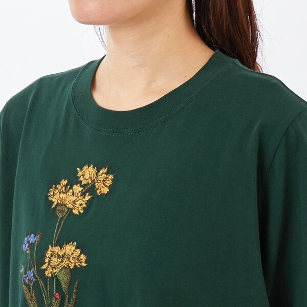 スーパーハッカ（SUPER HAKKA）/フローリーハグ刺繍Ｔシャツ_7